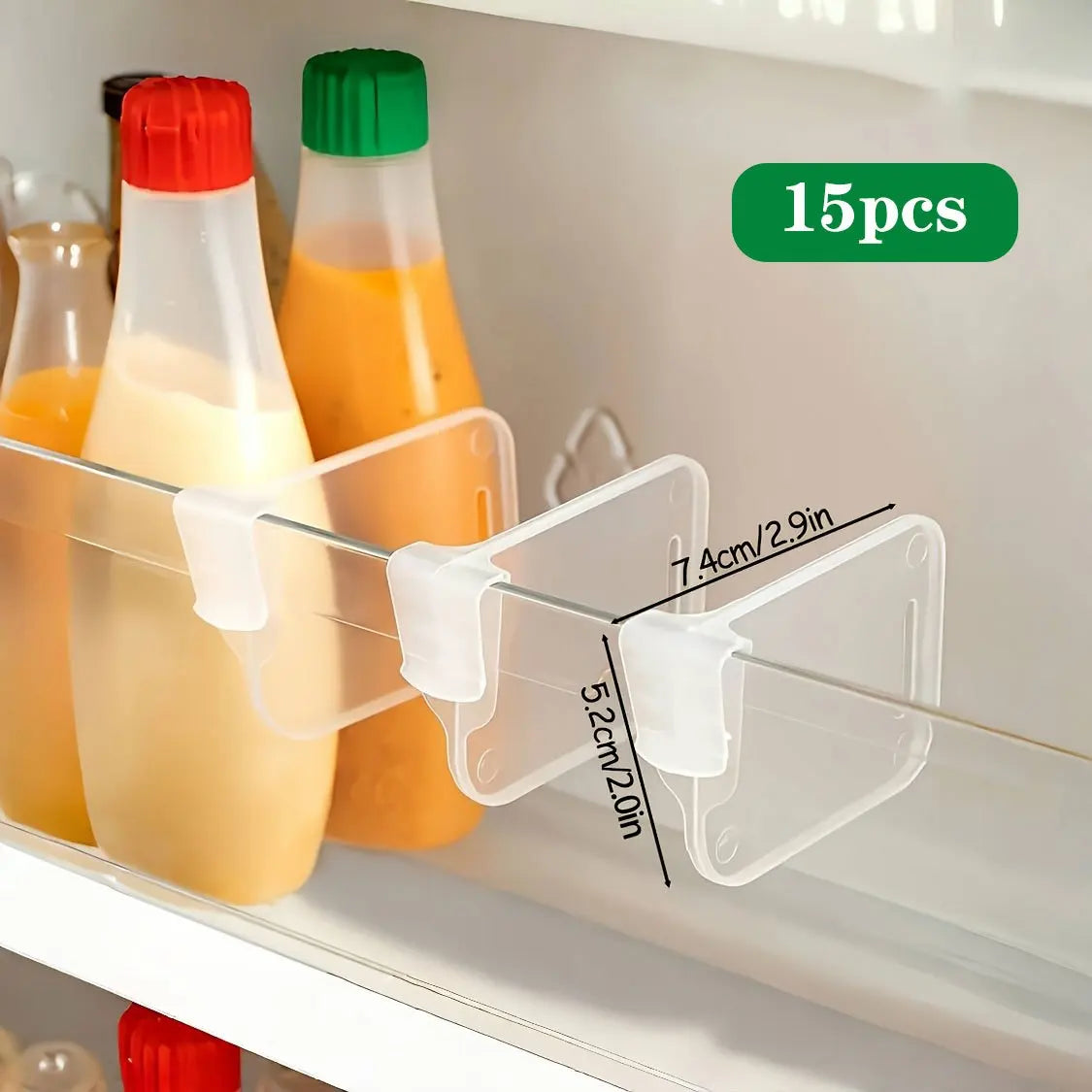 Adjustable Refrigerator Storage Dividers
