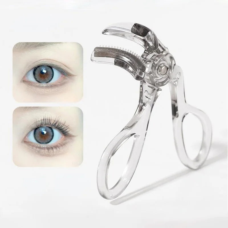 Dual-Type Eyelash Curler with Comb