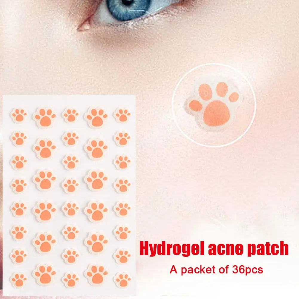 Cute Cat Paw Acne Pimple Patch