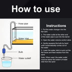 Aquarium Siphon Vacuum Cleaner