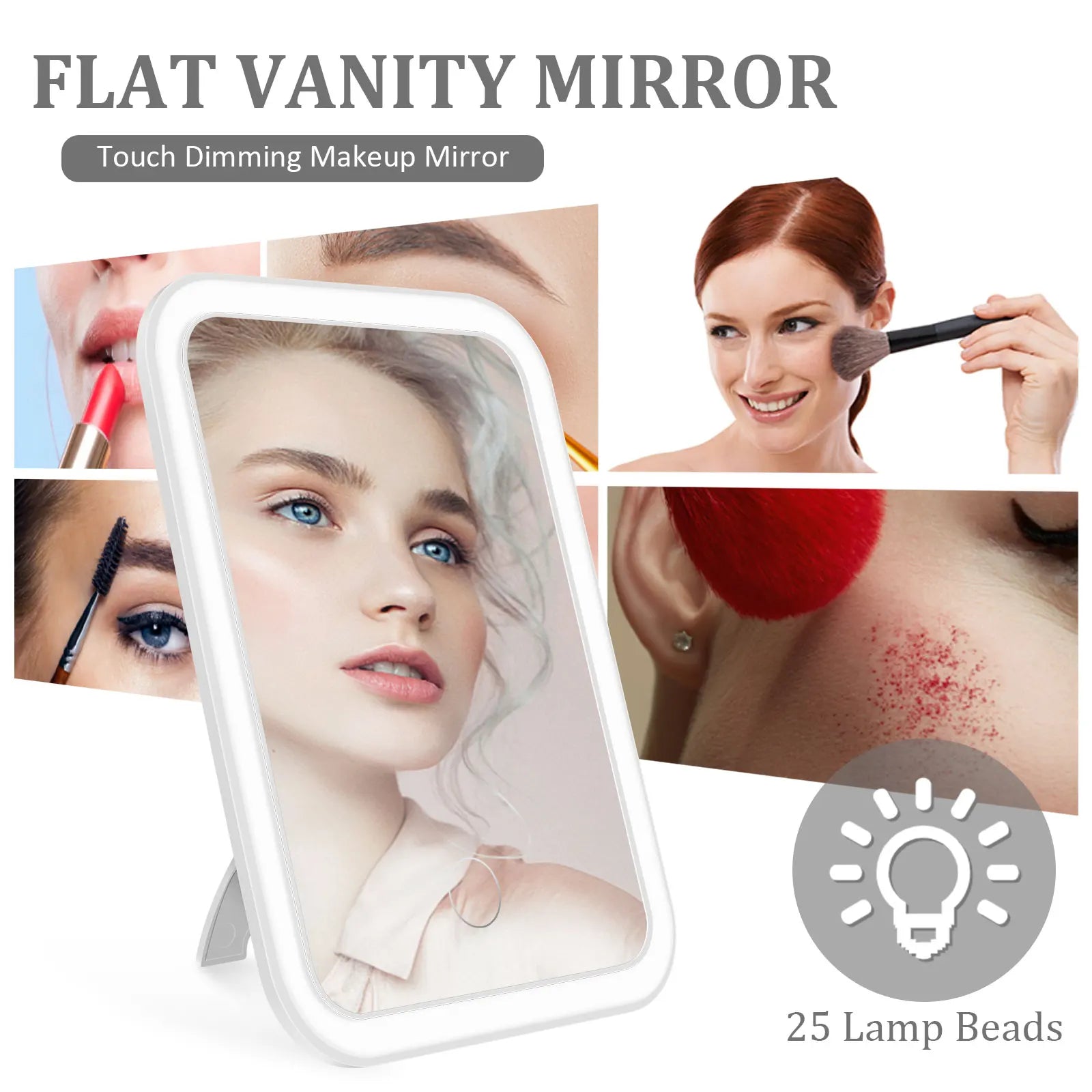 LED Dimmable Makeup Mirror