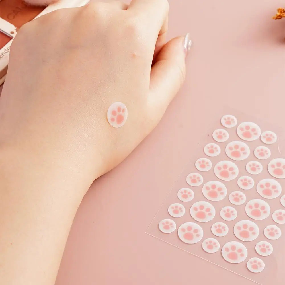 Cute Cat Paw Acne Pimple Patch
