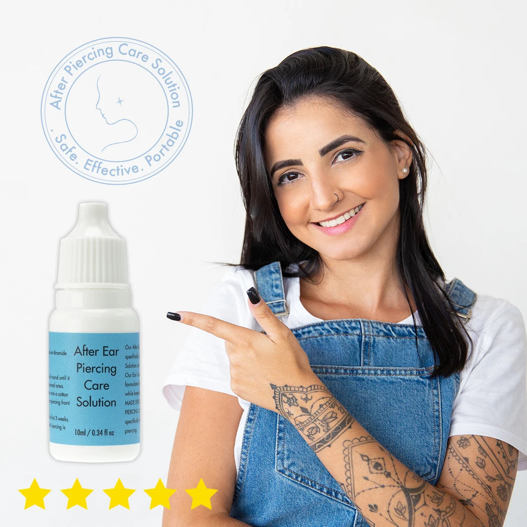 Ear Piercing Aftercare Solution