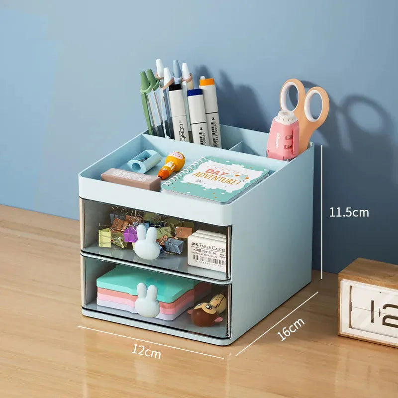 Small Desk Organizer with Drawer