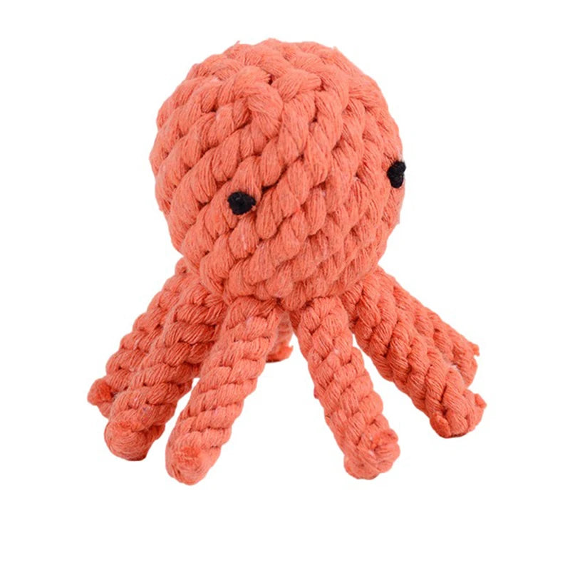 Cartoon Animal Dog Rope Toy