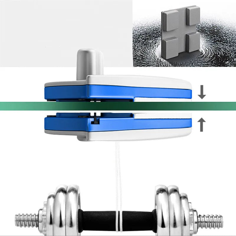 Double-Sided Magnetic Glass Cleaner
