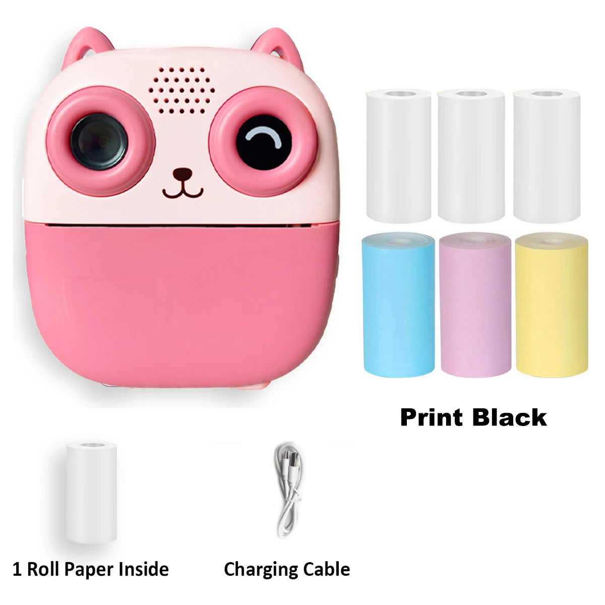 Mini Instant Thermal Printing Camera