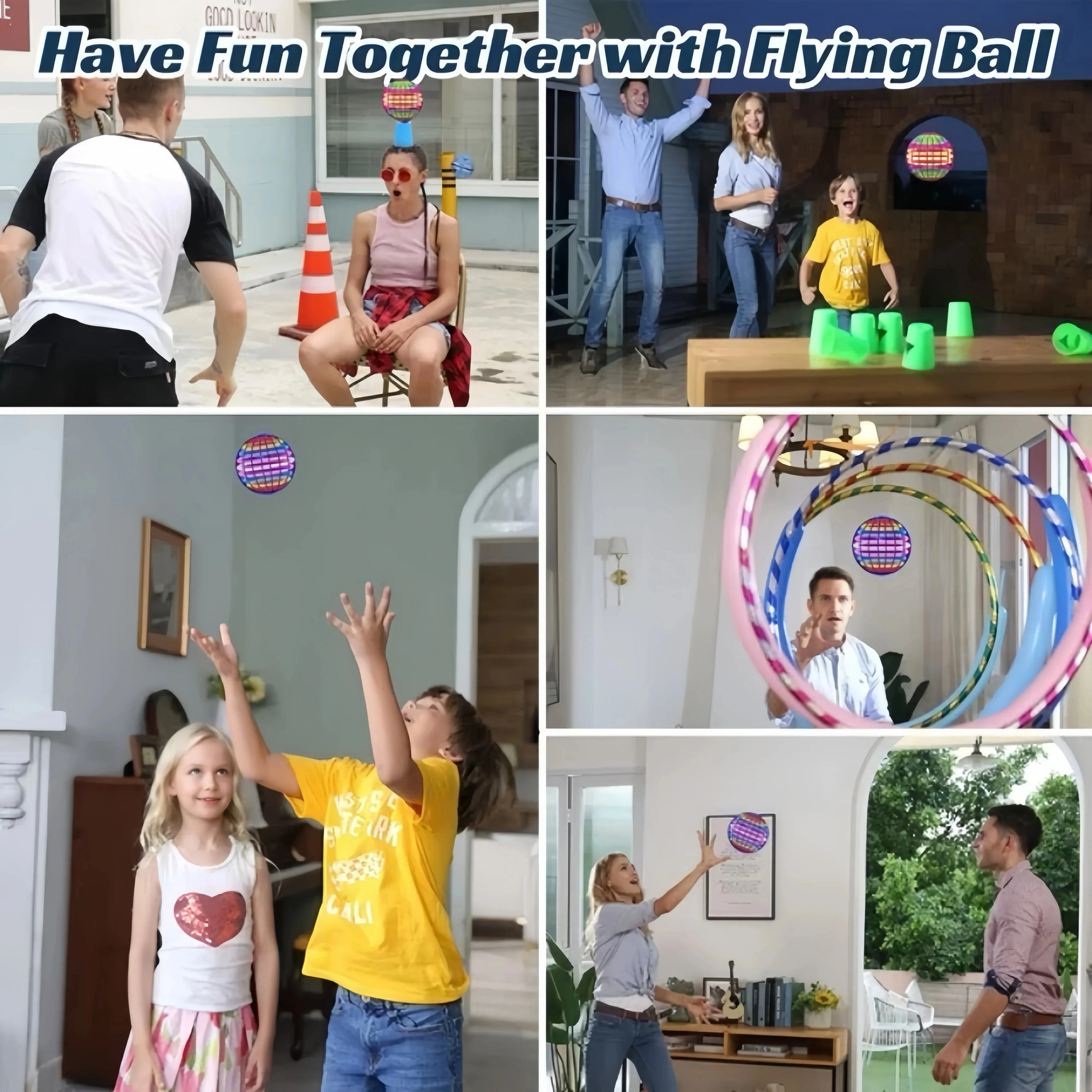 Spinner Boomerang Flyorb Magic Flying Ball