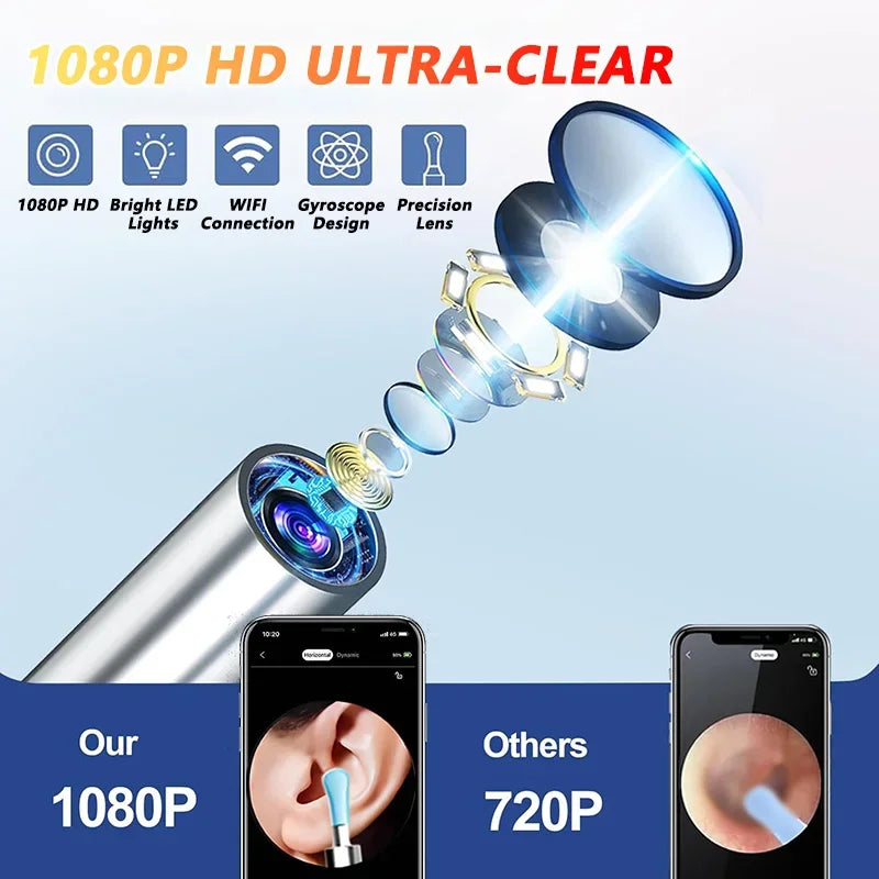 Visual Ear Wax Cleaner with Camera