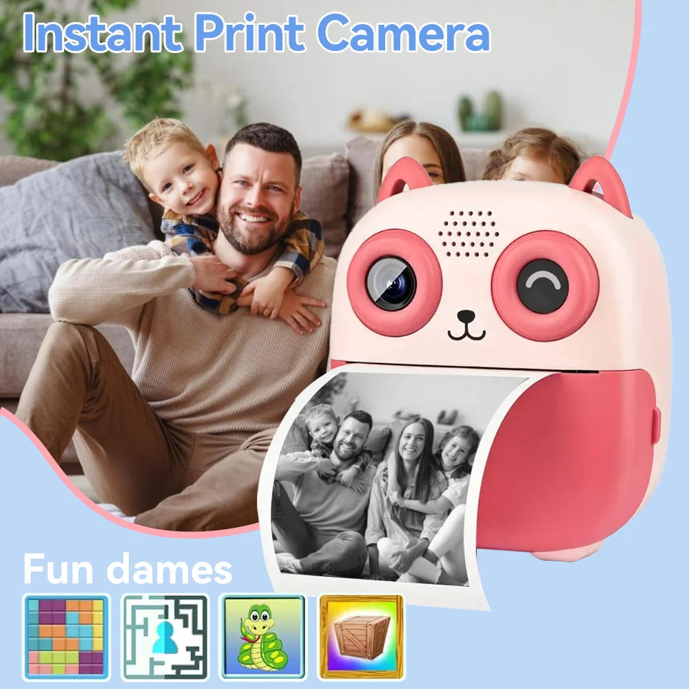 Mini Instant Thermal Printing Camera
