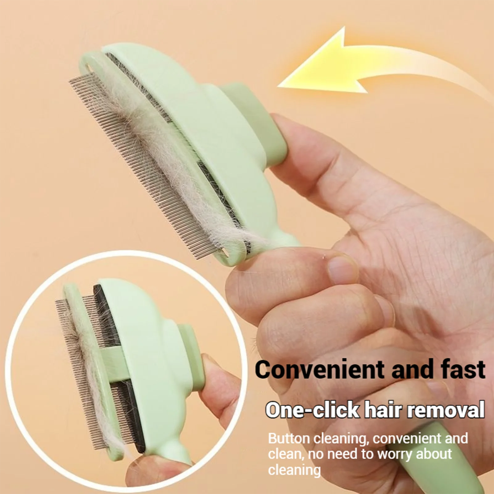 Pet Hair Grooming Comb Brush