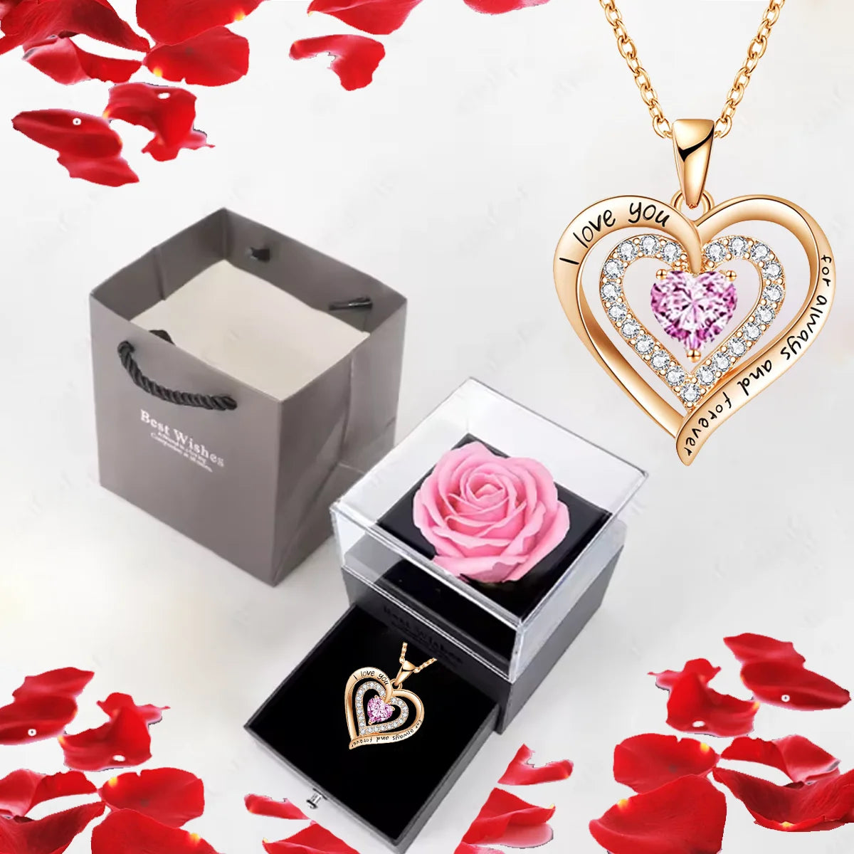 Ladies Necklace Jewelry Gift Set