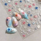 Shell & Starfish Nail Stickers