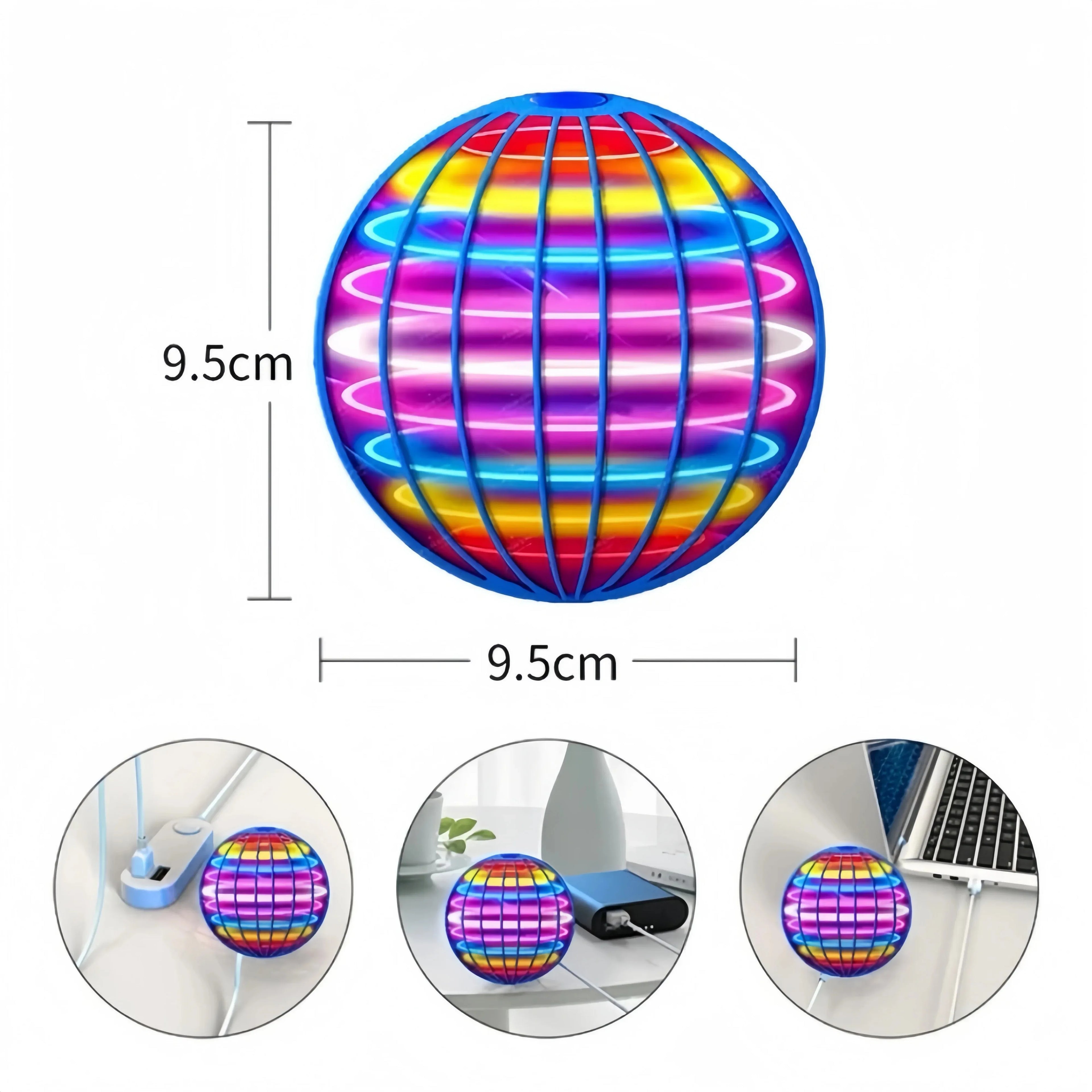 Spinner Boomerang Flyorb Magic Flying Ball