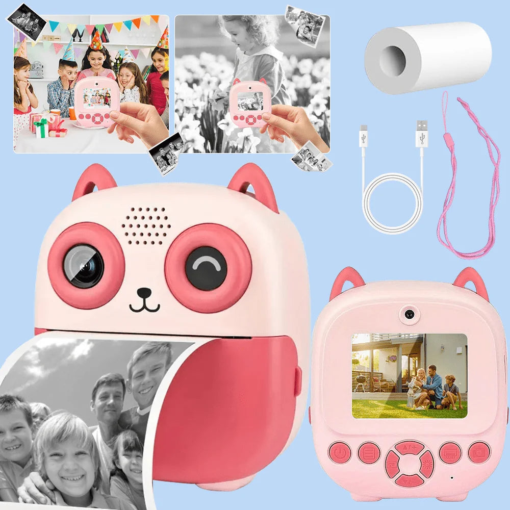 Mini Instant Thermal Printing Camera