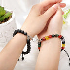 Magnet Couple Bracelets Set