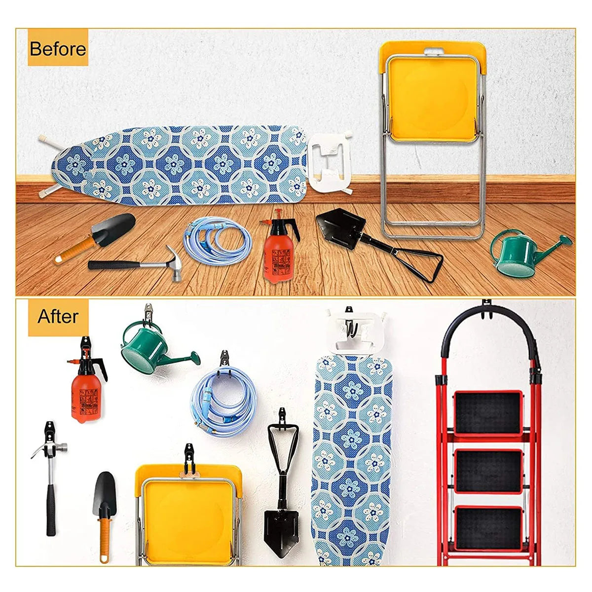 Heavy Duty Garage Utility Hooks