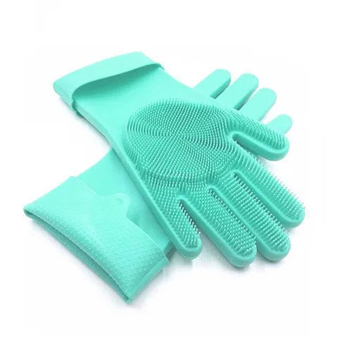 Magic Silicone Dishwashing Gloves