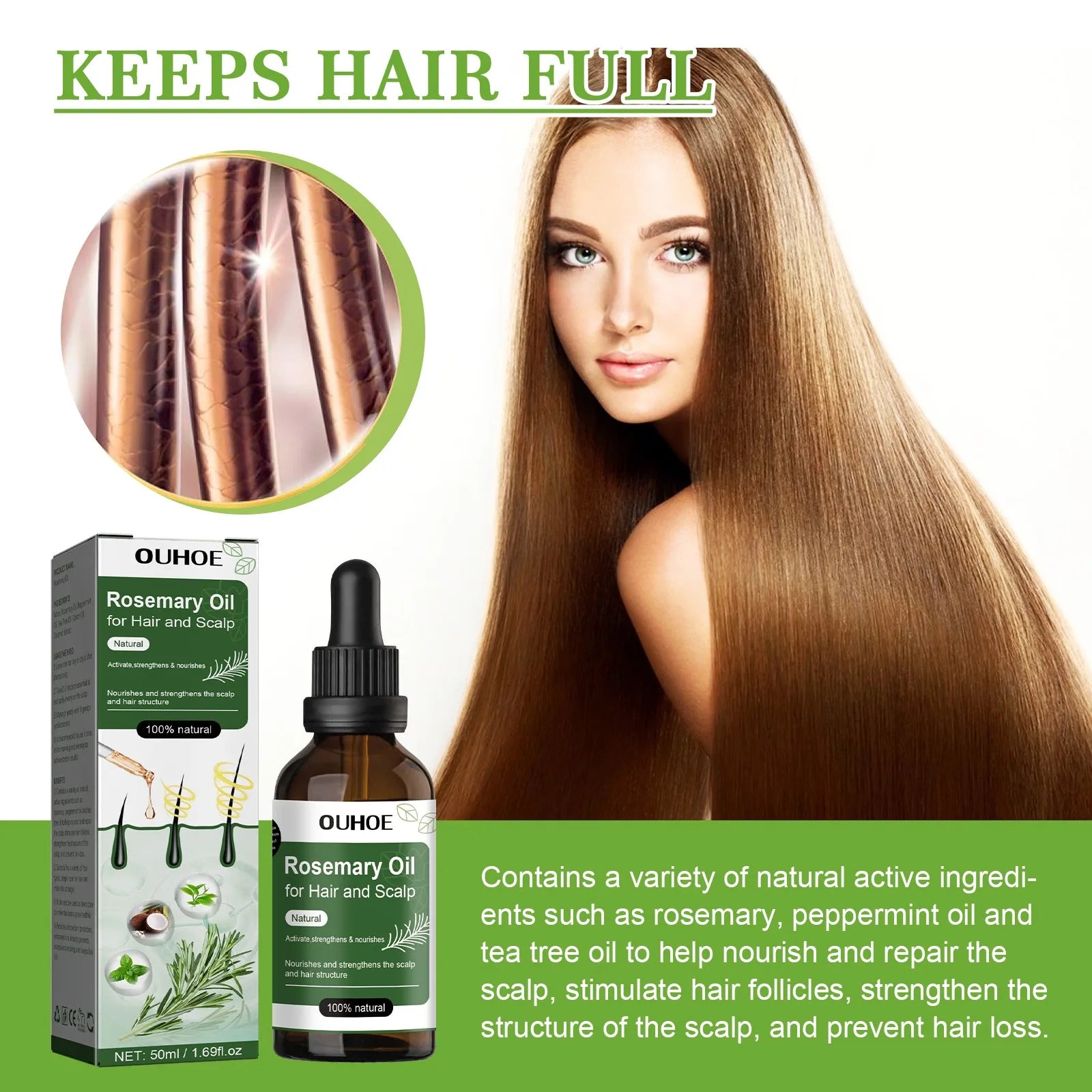 Rosemary Hair Growth Oil 50ML