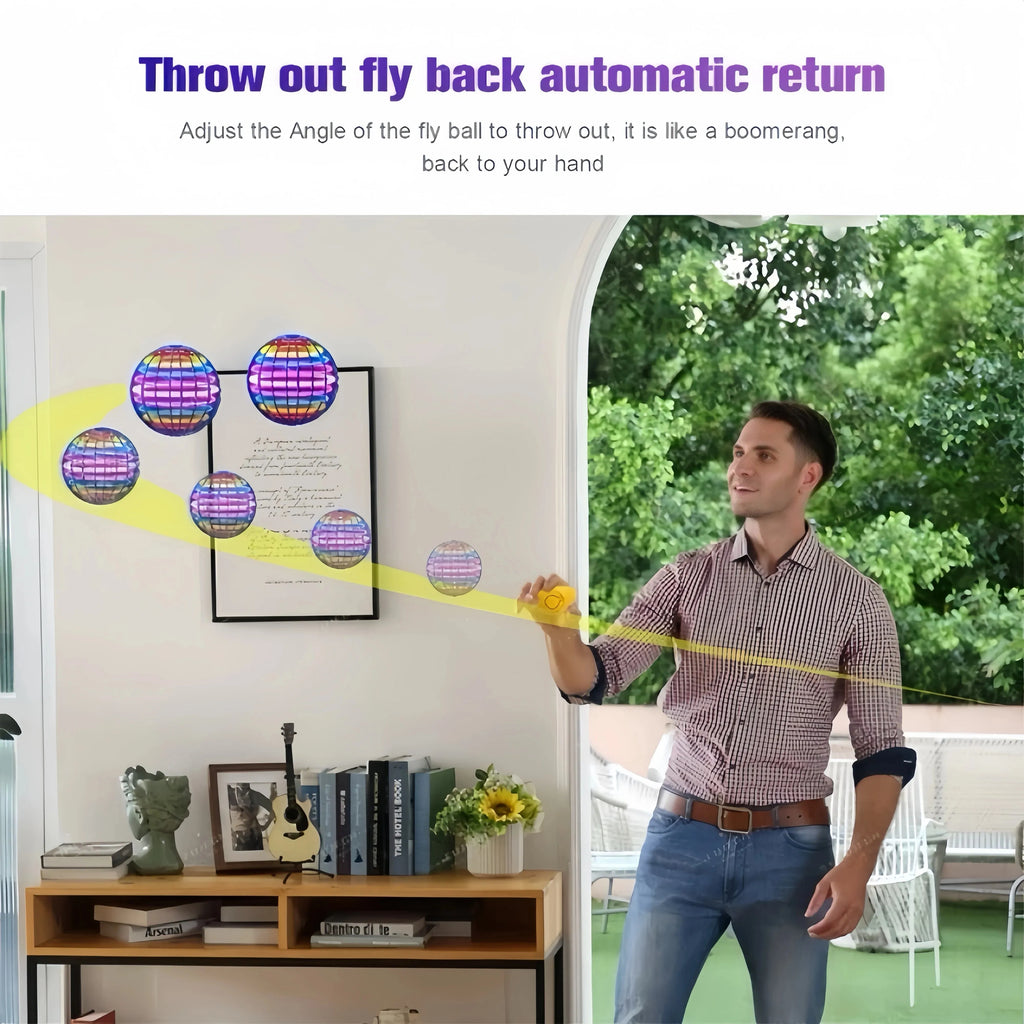 Spinner Boomerang Flyorb Magic Flying Ball