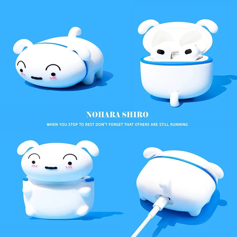 Nohara Shiro AirPods Silicone Case