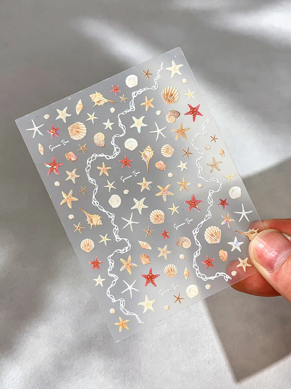 Shell & Starfish Nail Stickers