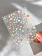 Shell & Starfish Nail Stickers