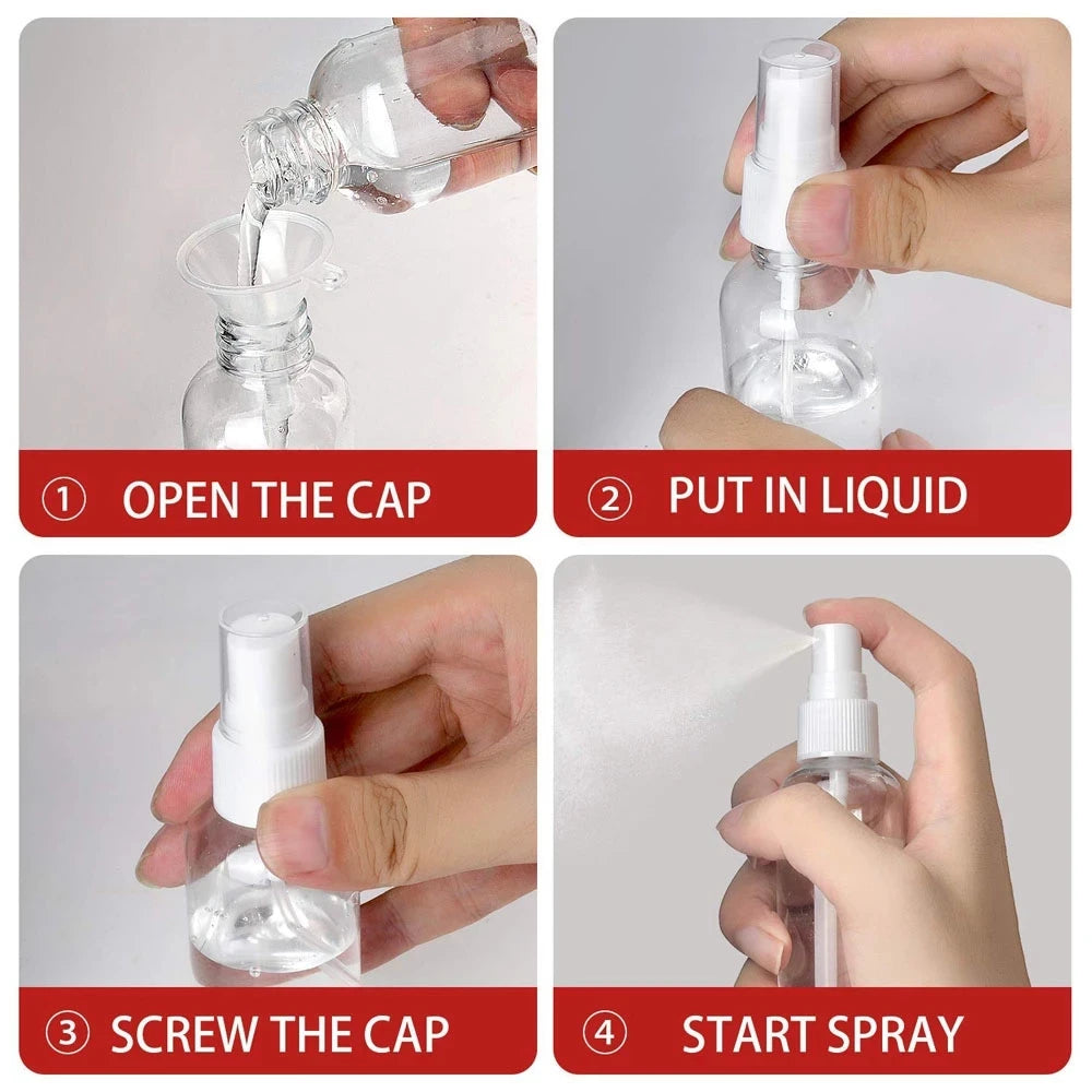 Portable PET Spray Bottle | Refillable Perfume Container