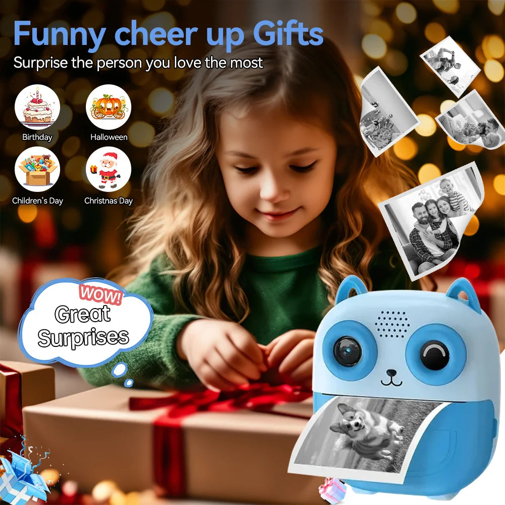 Mini Instant Thermal Printing Camera