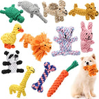 Cartoon Animal Dog Rope Toy