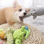 Cartoon Animal Dog Rope Toy