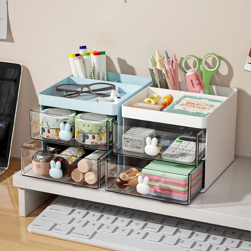 Small Desk Organizer with Drawer