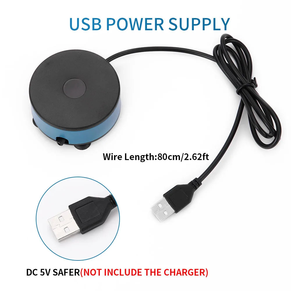 USB Mini Fish Tank Air Pump