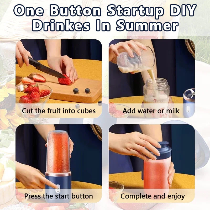 Portable Blender Juicer 400ML