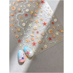 Shell & Starfish Nail Stickers