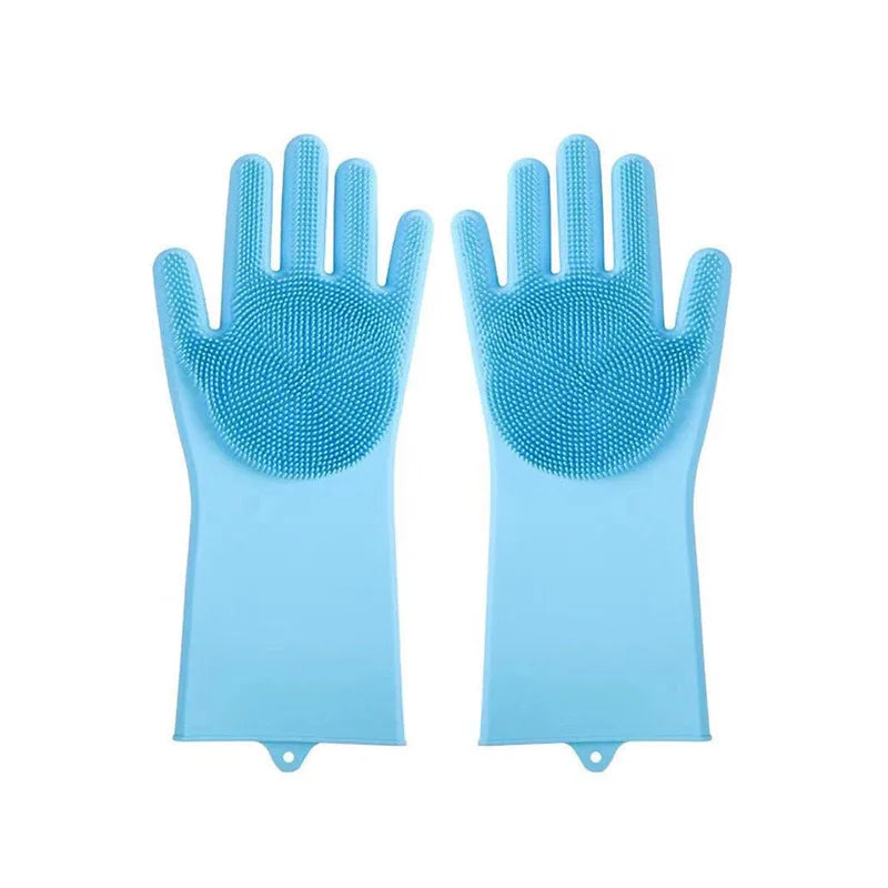 Magic Silicone Dishwashing Gloves