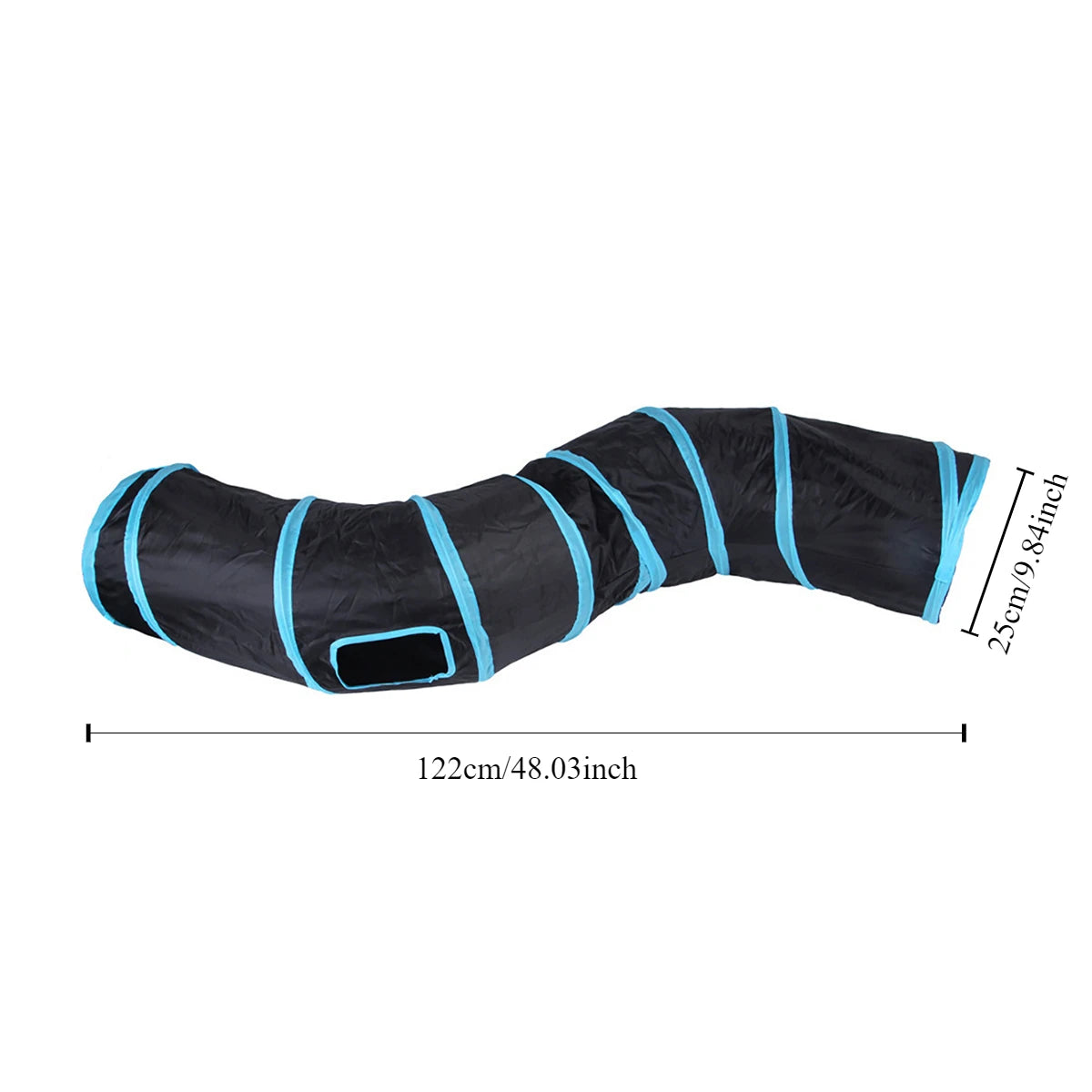 Foldable Cat Tunnel Toy