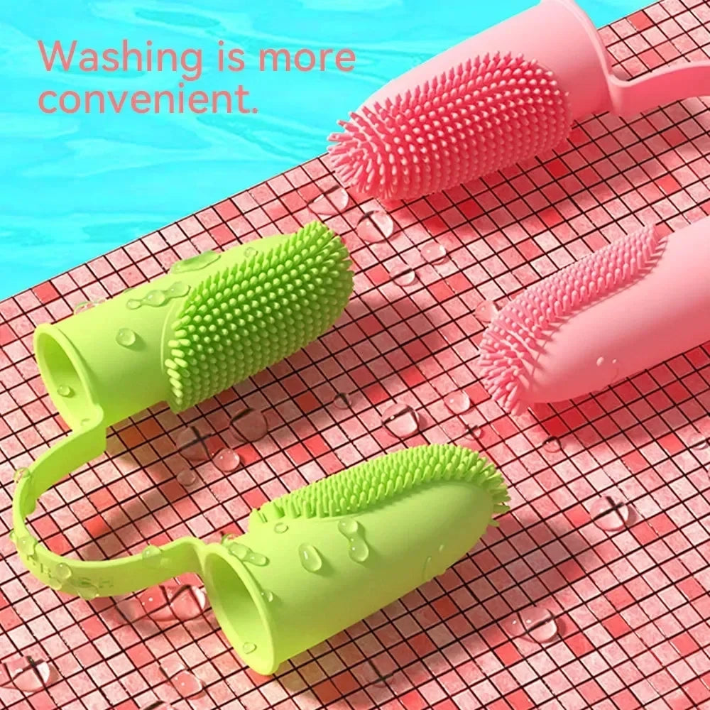 Pet Two-Finger Toothbrush Set