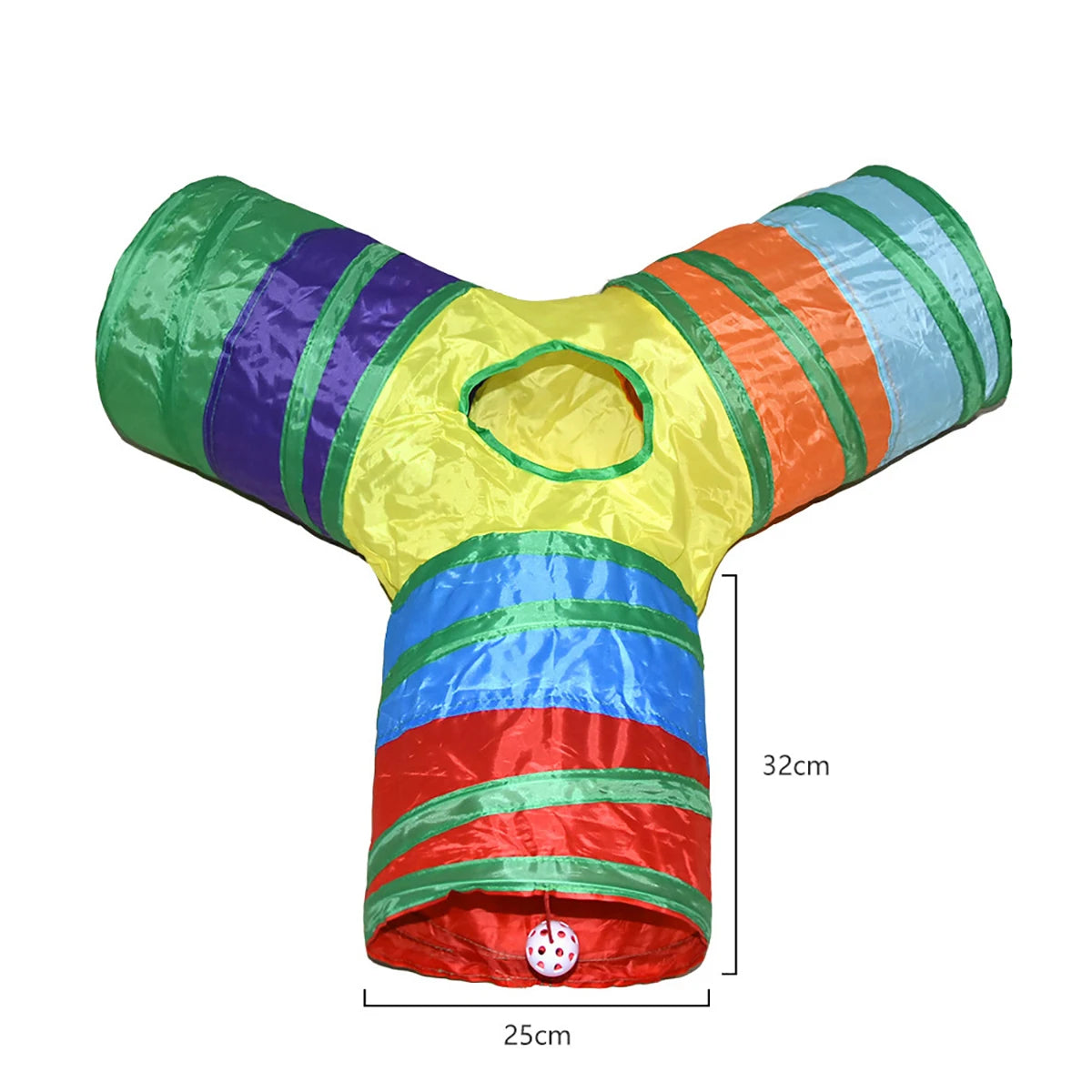Foldable Cat Tunnel Toy