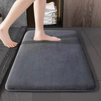 Ultra-Absorb Memory Foam Bath Mat Non-Slip Quick-Dry Shower Rug
